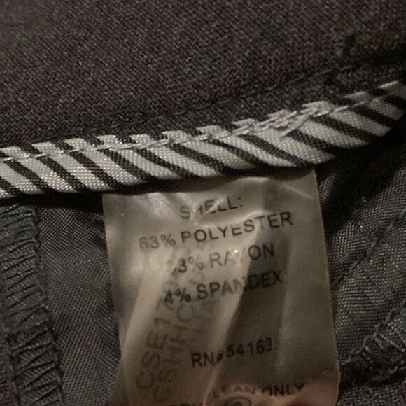 Calvin Klein Dark Gray Pants Size 6 - Picture 6 of 8